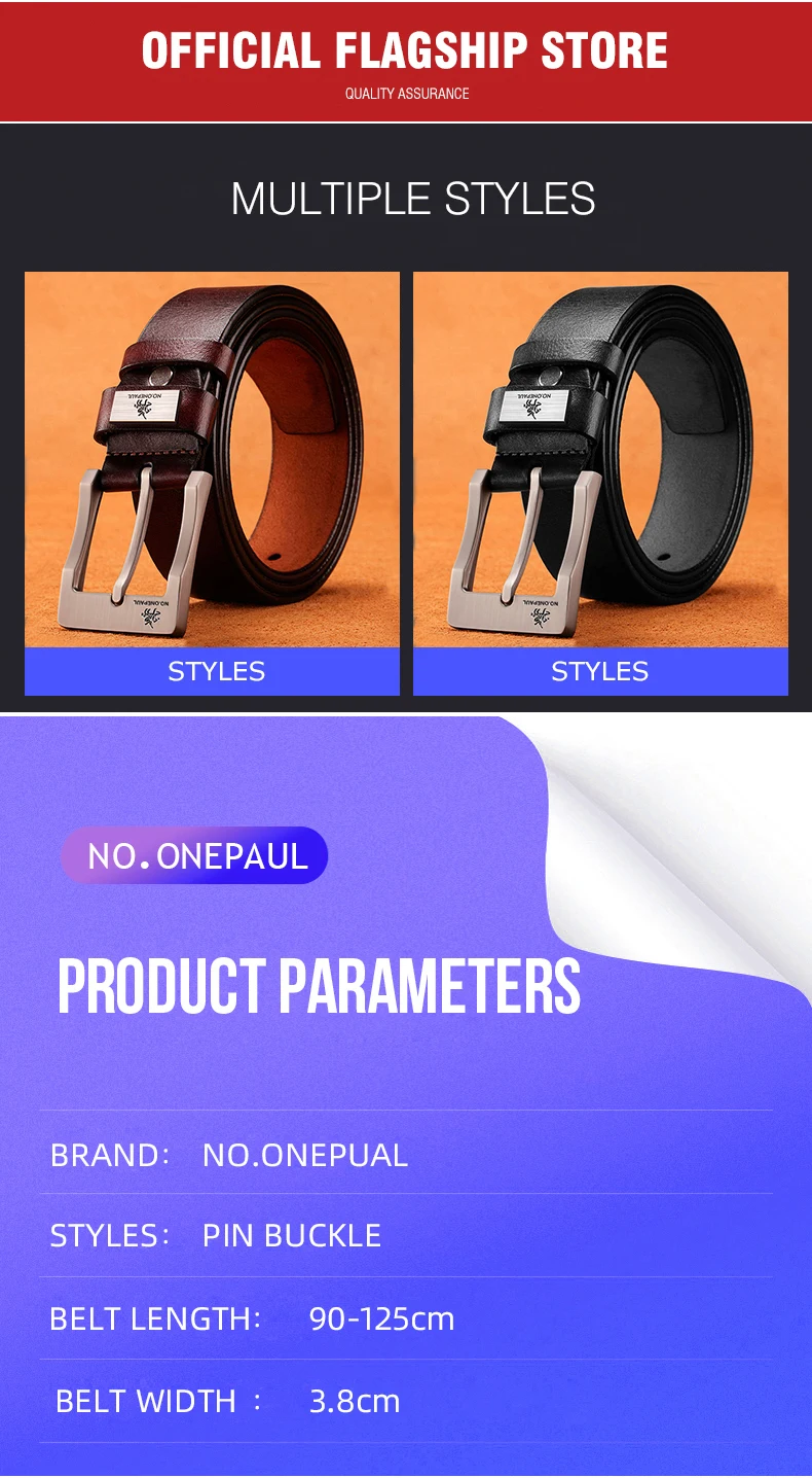 2025New Men's Leather Belts Luxury Strap Male Belts For Fashion Classice Vintage Pin Buckle Men Belt High Quality