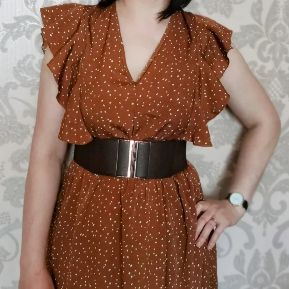 Women Wide Elastic Belt Cinch Waistband Stretch Dress Big size Ladies Waist Seal 9Colors