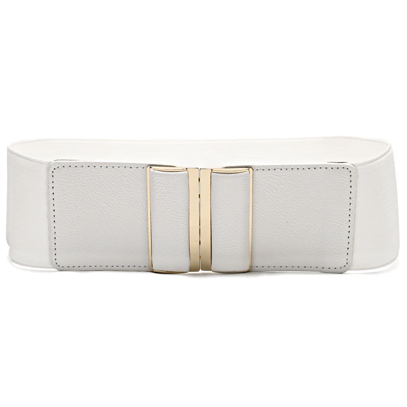 Women Wide Elastic Belt Cinch Waistband Stretch Dress Big size Ladies Waist Seal 9Colors