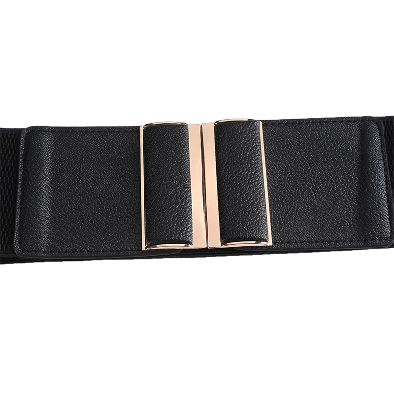 Women Wide Elastic Belt Cinch Waistband Stretch Dress Big size Ladies Waist Seal 9Colors