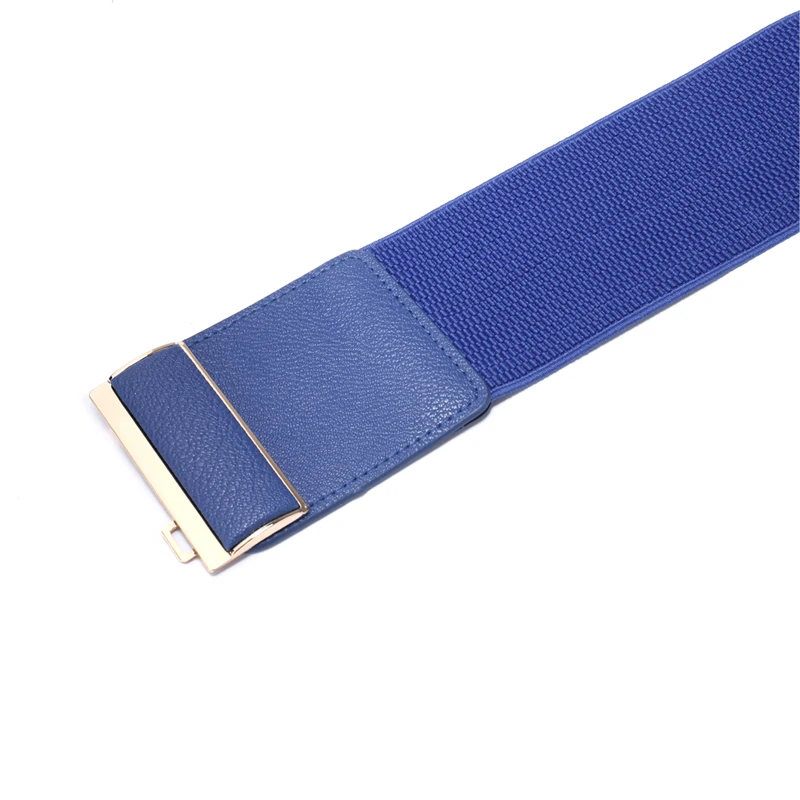 Women Wide Elastic Belt Cinch Waistband Stretch Dress Big size Ladies Waist Seal 9Colors