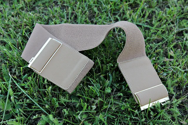 Women Wide Elastic Belt Cinch Waistband Stretch Dress Big size Ladies Waist Seal 9Colors