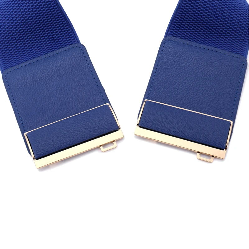 Women Wide Elastic Belt Cinch Waistband Stretch Dress Big size Ladies Waist Seal 9Colors