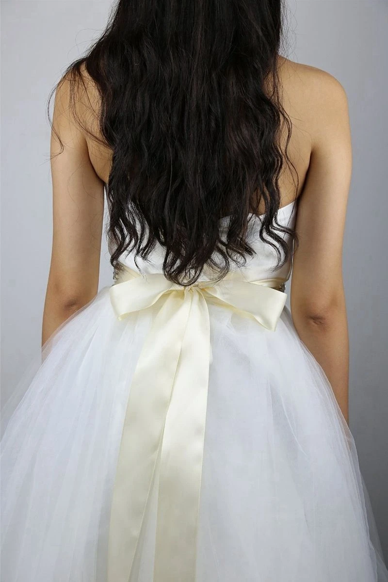 JLZXSY 3 Yard Satin Ribbon Wedding Belt/Bridal Sash/Evening Dress 5cm Duble Faced Satin Ribbon Choose Color