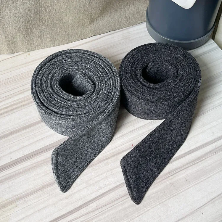 Women Double-Sided Faux Woolen Coat Belt 5x175cm Red Black Grey Yellow Pink Solid Colors Unisex Waist Belt