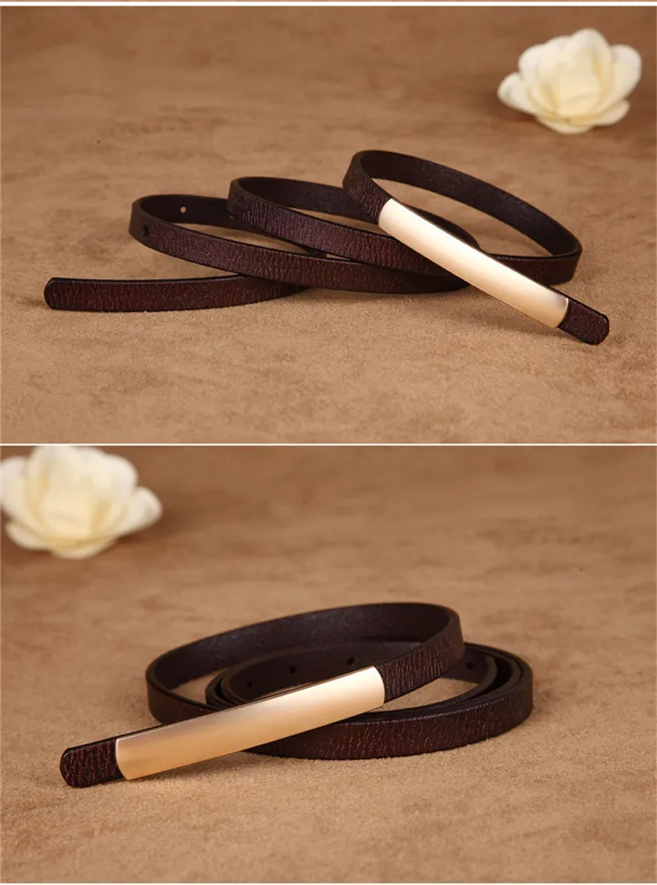 COWATHER Exquisite fashion style women belts cow genuine leather high grade quality alloy buckle new desgin free shipping