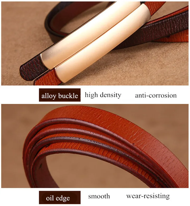 COWATHER Exquisite fashion style women belts cow genuine leather high grade quality alloy buckle new desgin free shipping