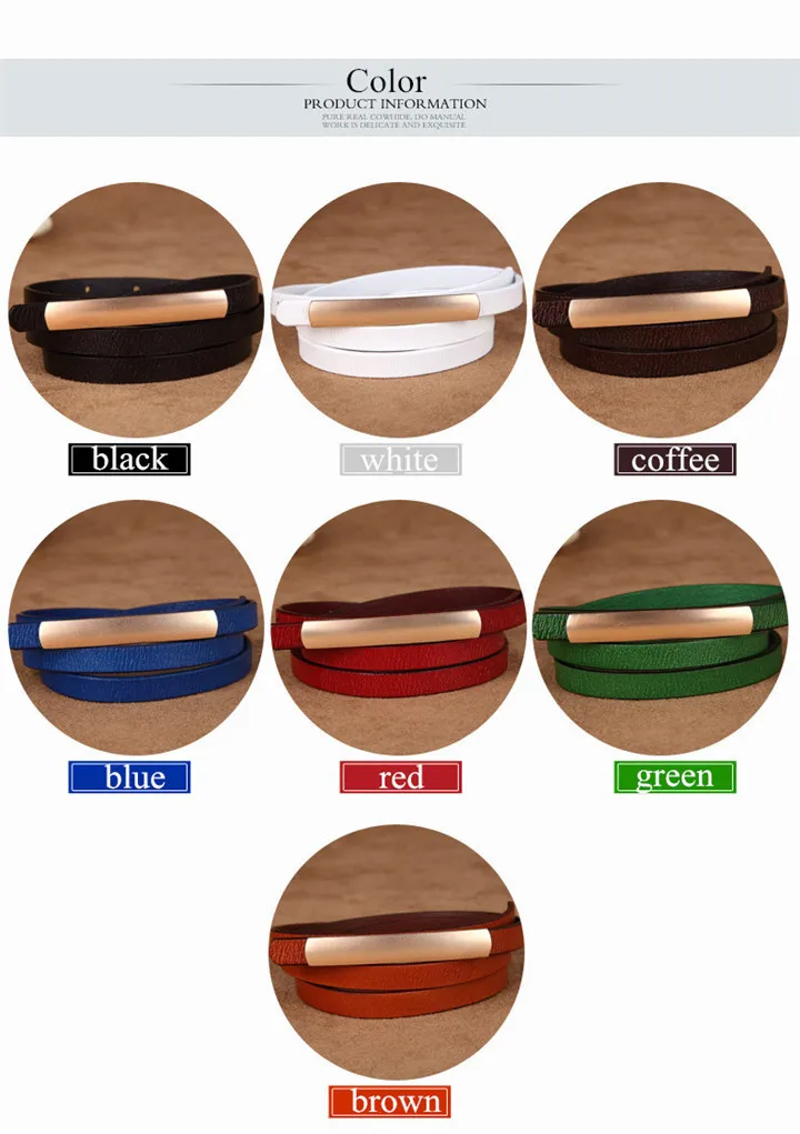 COWATHER Exquisite fashion style women belts cow genuine leather high grade quality alloy buckle new desgin free shipping
