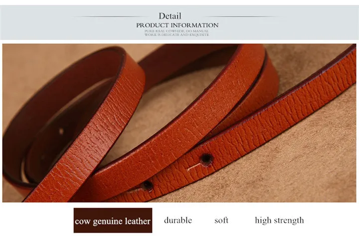 COWATHER Exquisite fashion style women belts cow genuine leather high grade quality alloy buckle new desgin free shipping
