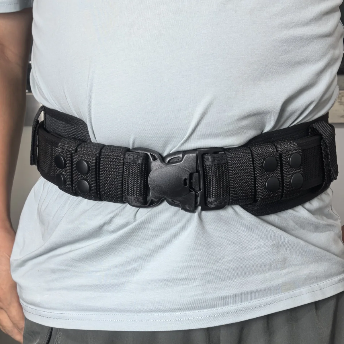 5cm wide slightly hard,thick outdoor waistband buckle multifunctional tactical waistband nylon Velcro outer waistband waist seal