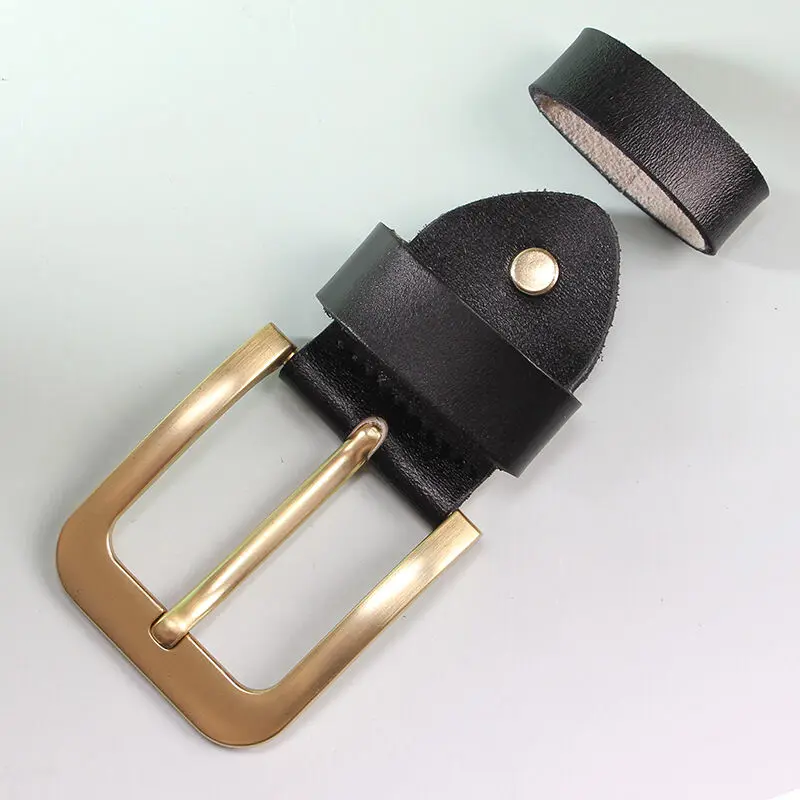 Belt Buckle Head For Men New Fashion Men Belt Buckle 4.0cm Men's Pin Buckle Belt Head for Men Man Jeans Pants Waistband