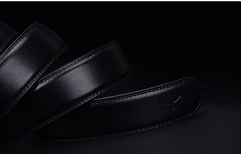 COWATHER Good mens belt luxury high quality cow genuine leather belts for men automatic buckle fashion waist male