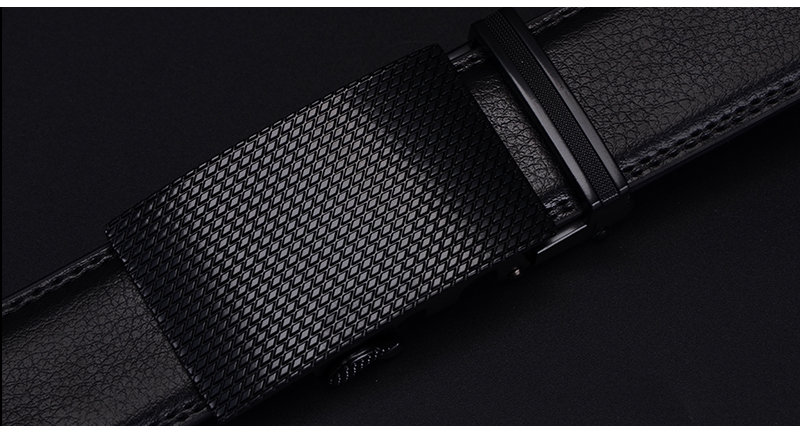 COWATHER Good mens belt luxury high quality cow genuine leather belts for men automatic buckle fashion waist male