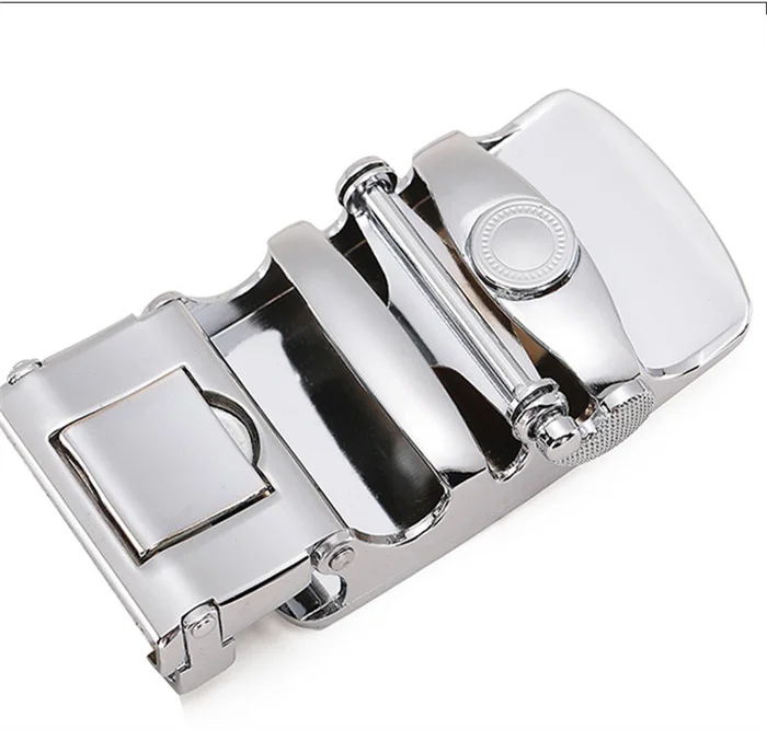 Men and Women Sky-blue Automatic Buckle Belt 2026 New Fashion Male Business Leisure Belt Bandwidth 3CM & 3.5CM