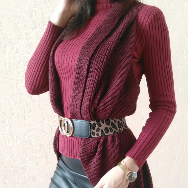 Women's Girdle Elastic Stretch Wide Waist Belts W Double Rings Buckle Cummerbunds Ladies