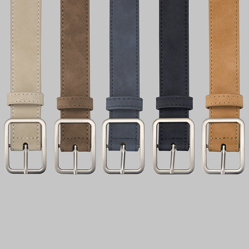 Fashionable And Multi-color Soft Pin Buckle Belt Retro Simple Women's Skirt Sweater Accessories Trendy Women's Birthday Gifts