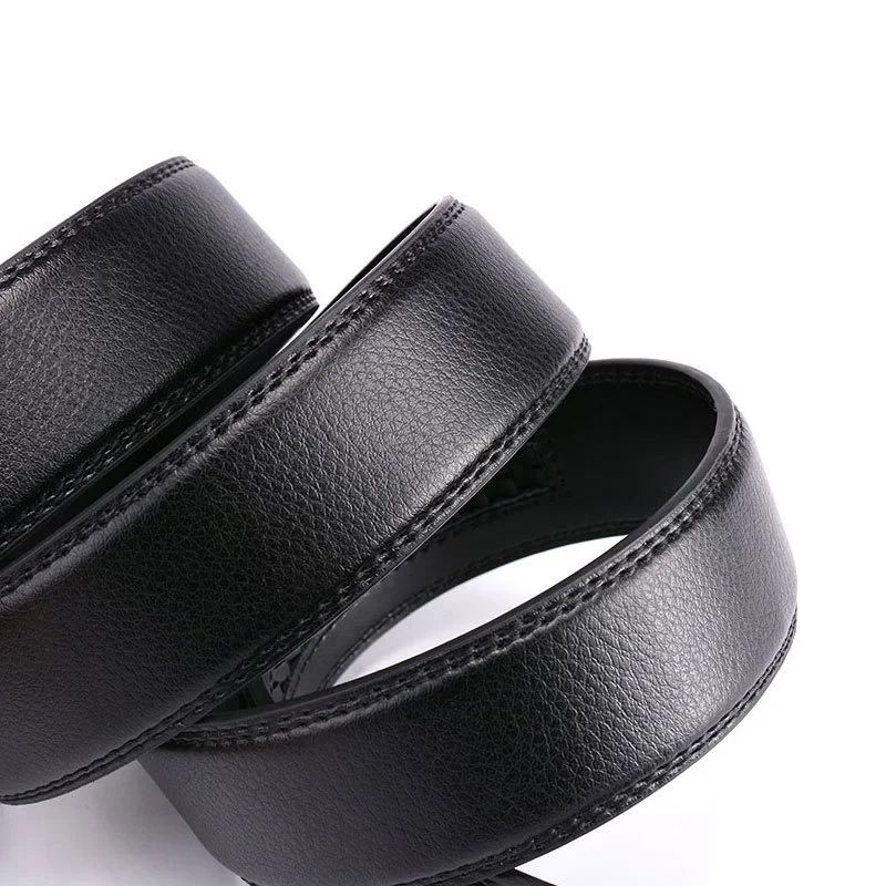 Click Belts for Men Luxury Brand Designer Fashion Automatic Buckle Genuine Leather Men's Jeans High Quality Waist Male Strap
