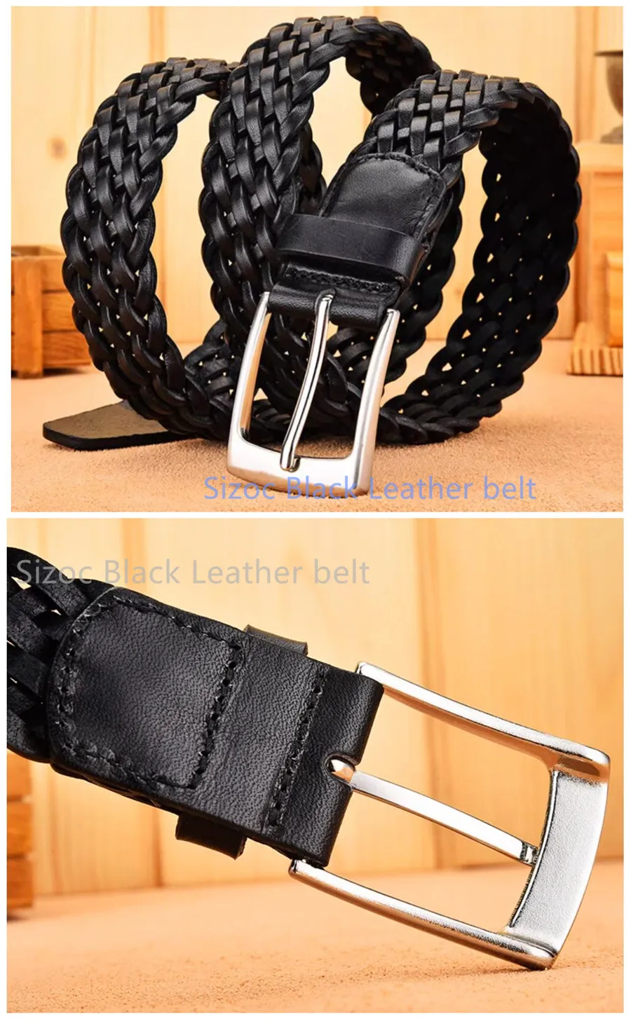 2025 Men Cowhide Belt Hollow Hand Woven Fashion Couple Personalized Student Luxury Jeans Leather Belts 3.5 Cm