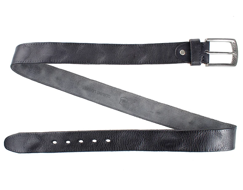 MEDYLA Men's Belt Natural Skin Cowhide Belt Vintage Alloy Pin Buckle Jeans Belts Strap Casual Leather Belt For Men DSW533