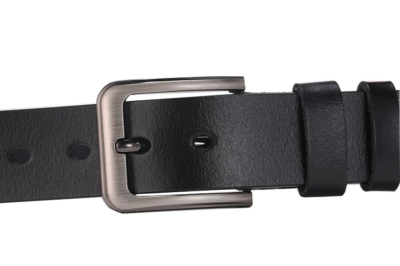 105 125 130 140 150 160 170cm Genuine Cowhide Men Belt High Quality Waist Large Size Luxury Designer Belts Pair with Black Jeans