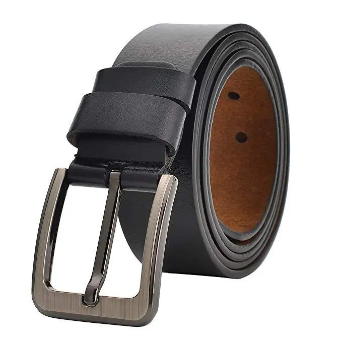 105 125 130 140 150 160 170cm Genuine Cowhide Men Belt High Quality Waist Large Size Luxury Designer Belts Pair with Black Jeans