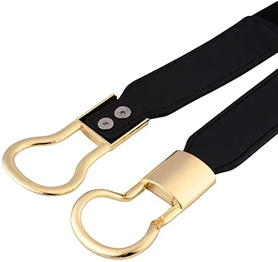 Women Skinny Stretchy Waist Belt for Dress Ladies Elastic Thin Belt Plus Size