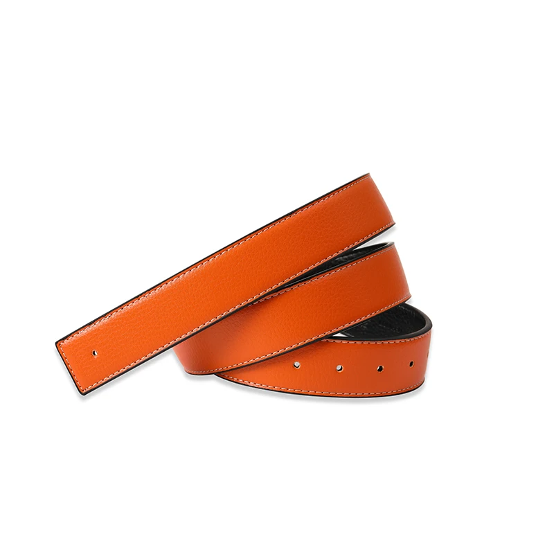 NEW Luxury Brand LIJIJIARU Belts Men High Quality Pin Buckle Male Strap Genuine Leather Waistband Ceinture belt ,No Buckle 3.8cm