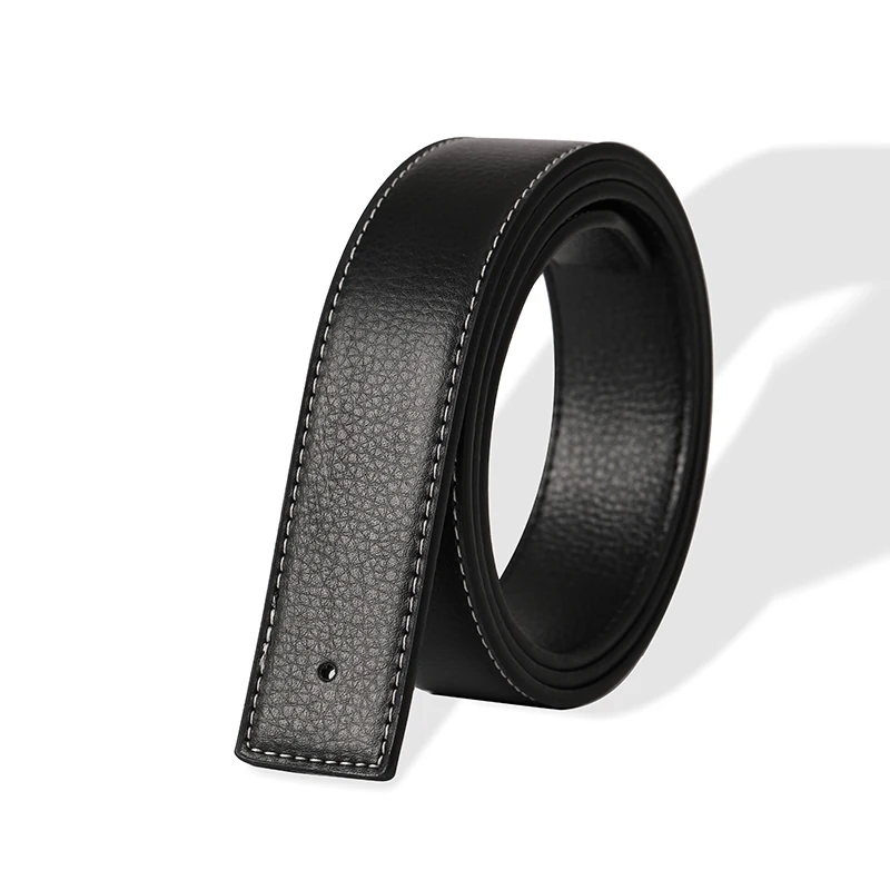 NEW Luxury Brand LIJIJIARU Belts Men High Quality Pin Buckle Male Strap Genuine Leather Waistband Ceinture belt ,No Buckle 3.8cm