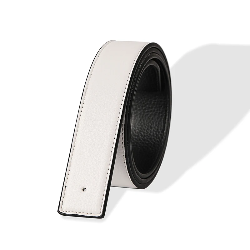 NEW Luxury Brand LIJIJIARU Belts Men High Quality Pin Buckle Male Strap Genuine Leather Waistband Ceinture belt ,No Buckle 3.8cm