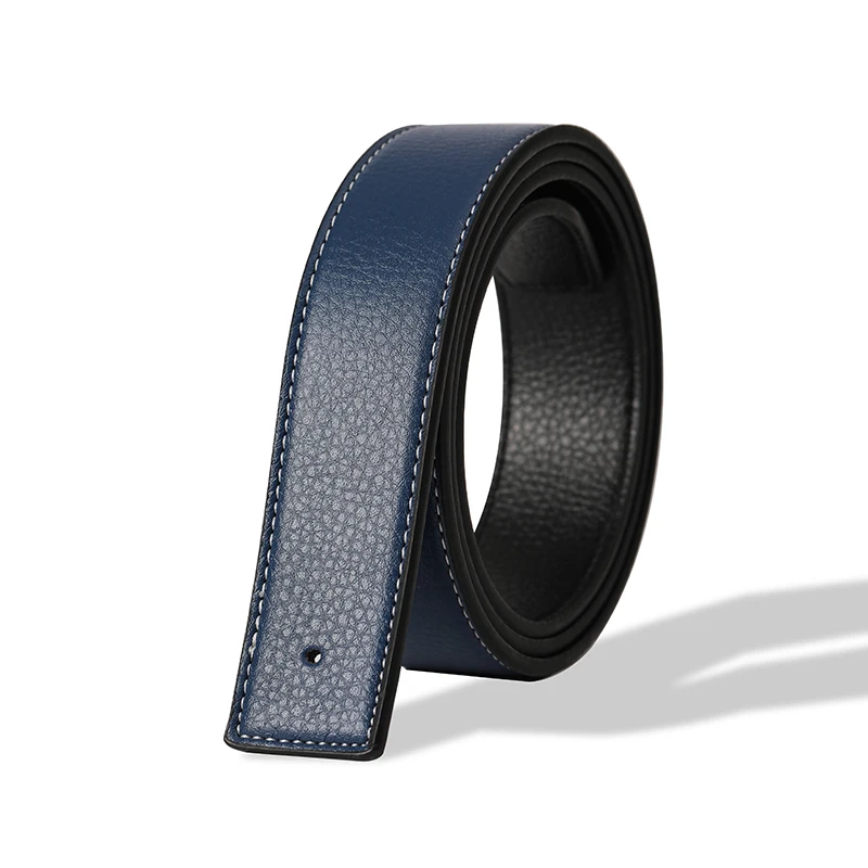 NEW Luxury Brand LIJIJIARU Belts Men High Quality Pin Buckle Male Strap Genuine Leather Waistband Ceinture belt ,No Buckle 3.8cm