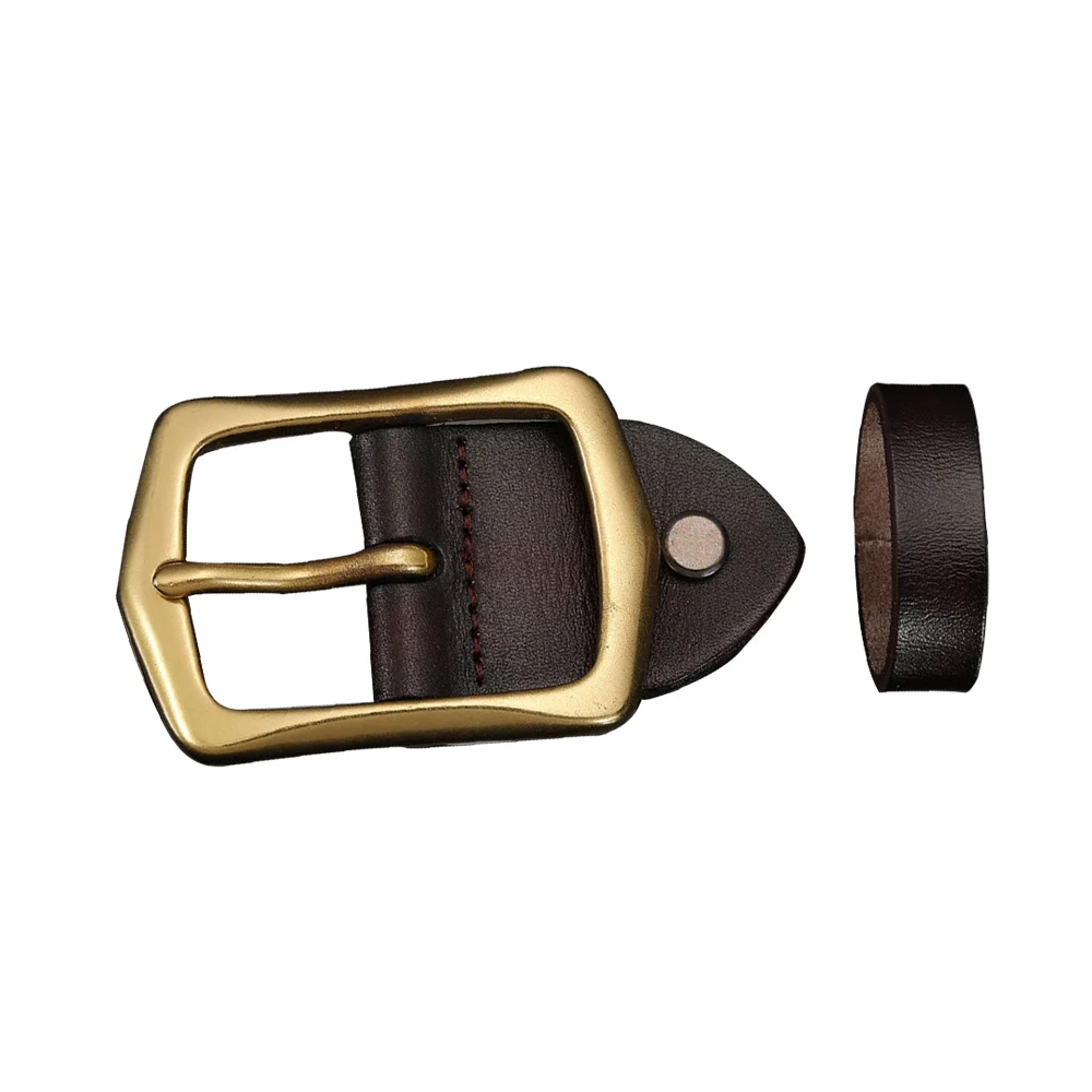 1Pc Men's Wide Alloy Belt Head New Pin Belt Buckle Men's Metal Clip Buckle Handmade Replacement Leather Craft Accessories