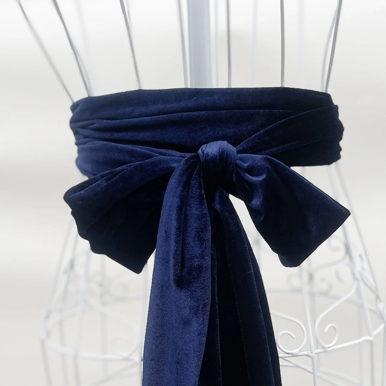 Vintage Long Velvet Ribbon Belt 9x250cm DIY Bowknot Fabric Ribbon Waistband for Women Lady Girl Bridal Decorative Waist Belt