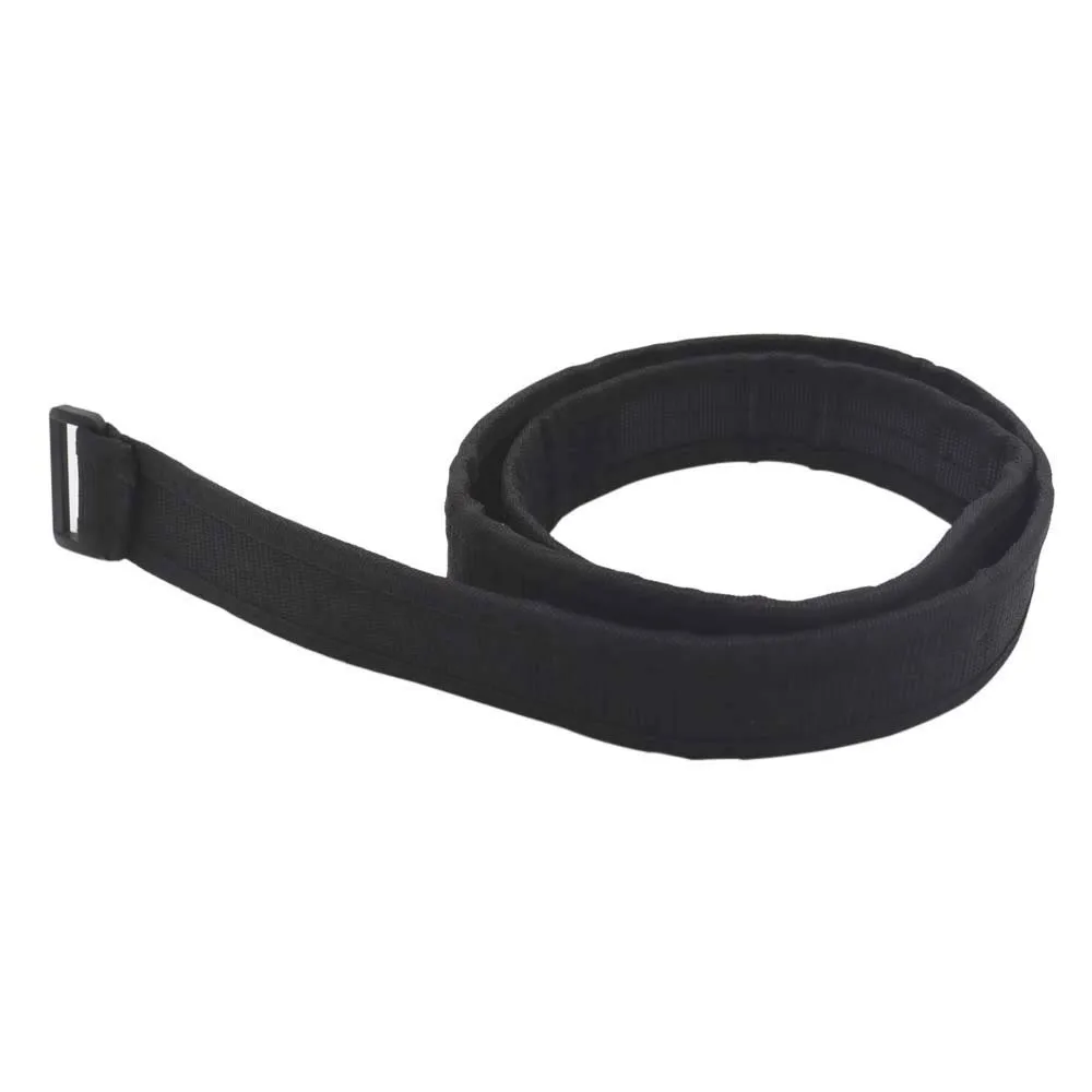 Tactical Adjustable Hunting Belt Airsoft Shooting Waistband Black Nylon Hook-and-Loop Belt
