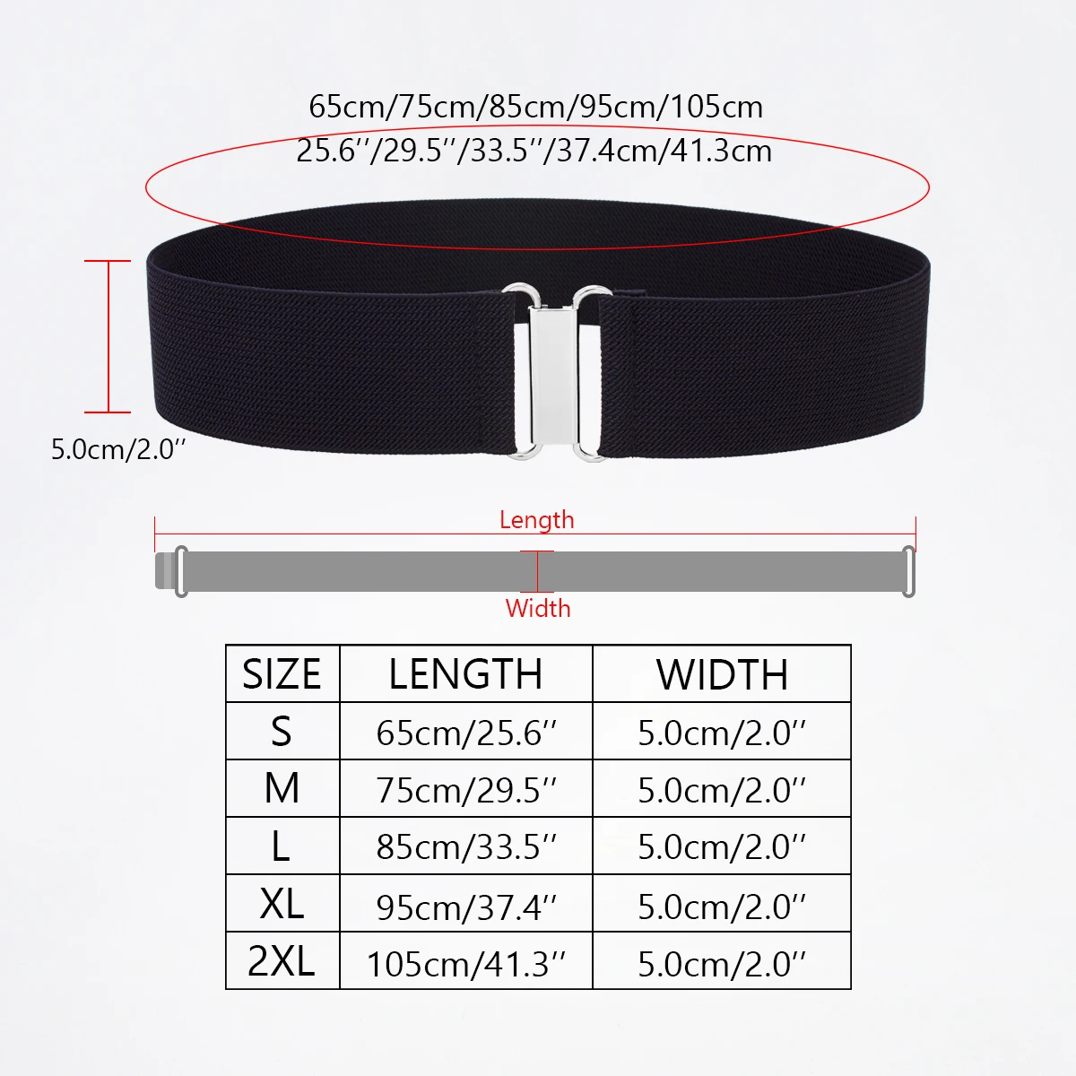 SISHION 2025 Spring Fashion Black Women Waist Belt YD0010 Plus Size Elastic Corset Belts Y2K Accessories Ceinture