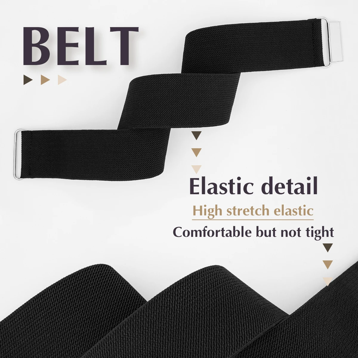 SISHION 2025 Spring Fashion Black Women Waist Belt YD0010 Plus Size Elastic Corset Belts Y2K Accessories Ceinture