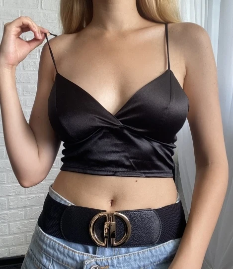 Women Skinny Elastic Belt Ladies Fashion Alloy Buckle Plus Size Stretchy Wide Waist Belt for Dresses