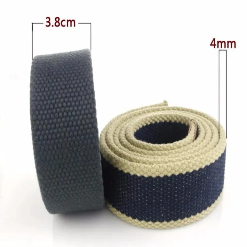 SupSindy Men Canvas Belt Black US Metal Buckle Army Military Tactical Belts for Men Jeans Outdoor Training Soldier Strap Male