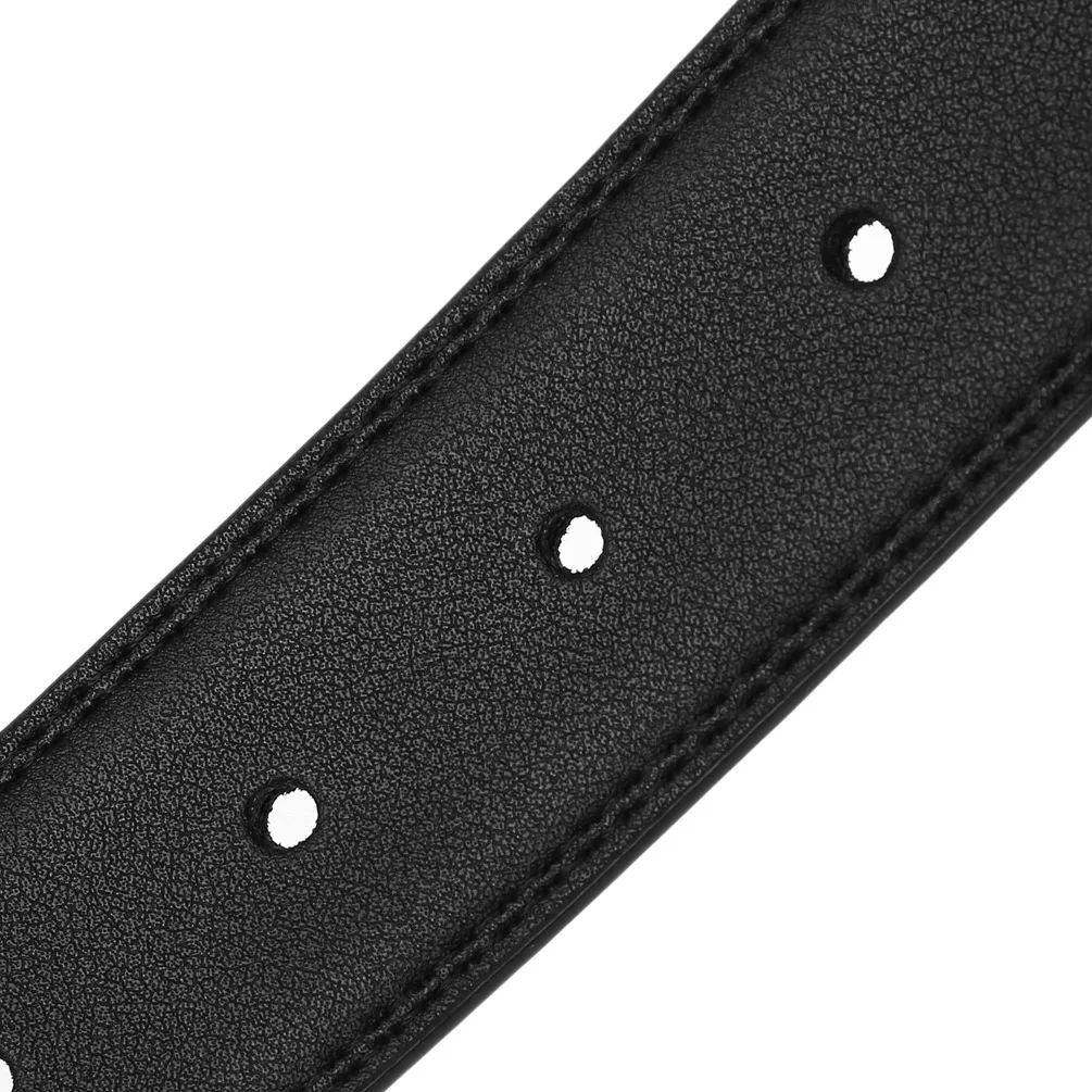 Men's Belt 100% Pure Cowhide Buckle Belts No Buckle Men High Quality Male Genuine Leather Belt with Holes High Quality 3.5cm