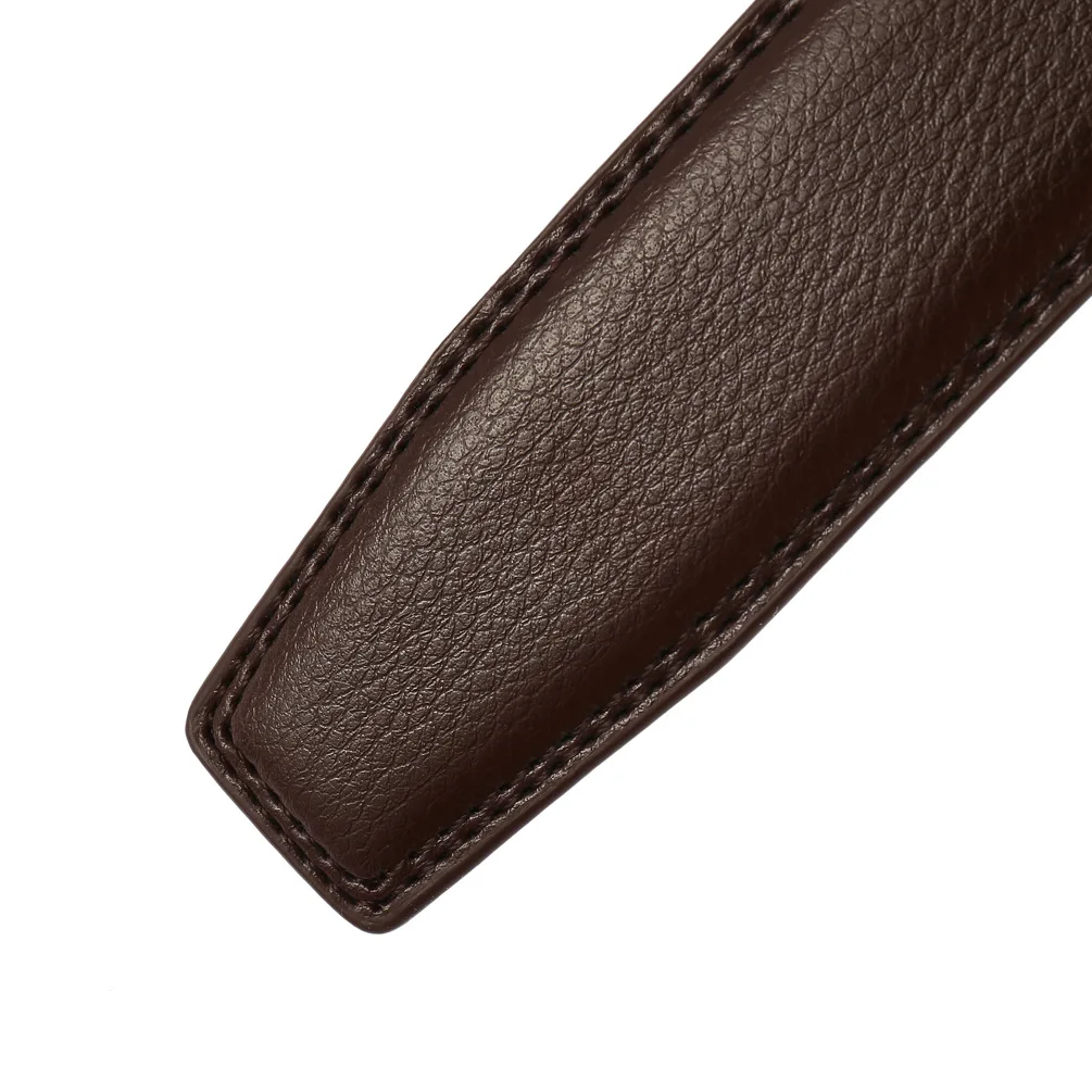 Men's Belt 100% Pure Cowhide Buckle Belts No Buckle Men High Quality Male Genuine Leather Belt with Holes High Quality 3.5cm