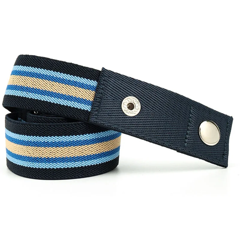 29 Colors No Buckle Elastic Belt for Women Men Unisex Stretch Belt for Pants Jeans Casual Buckle Free Adjustable Invisible Belt