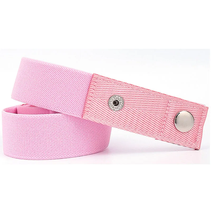 29 Colors No Buckle Elastic Belt for Women Men Unisex Stretch Belt for Pants Jeans Casual Buckle Free Adjustable Invisible Belt