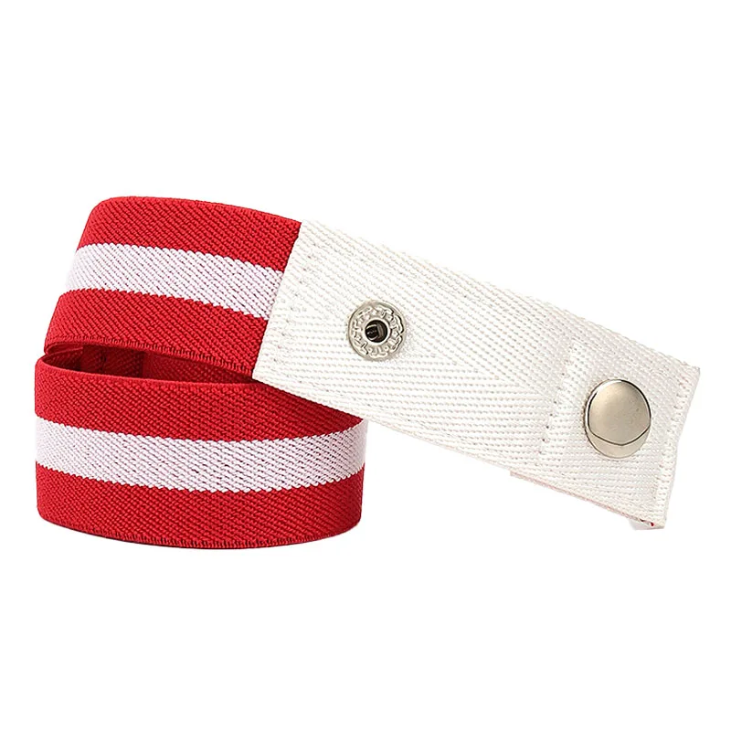 29 Colors No Buckle Elastic Belt for Women Men Unisex Stretch Belt for Pants Jeans Casual Buckle Free Adjustable Invisible Belt