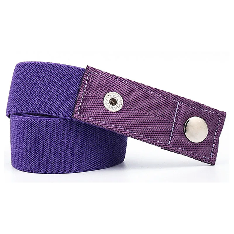 29 Colors No Buckle Elastic Belt for Women Men Unisex Stretch Belt for Pants Jeans Casual Buckle Free Adjustable Invisible Belt
