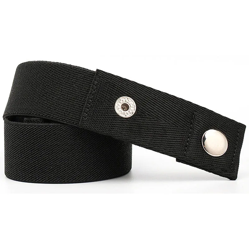 29 Colors No Buckle Elastic Belt for Women Men Unisex Stretch Belt for Pants Jeans Casual Buckle Free Adjustable Invisible Belt