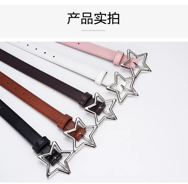 1.8x93cm Children Kids Adjustable Metal Snap PU Leather Belt Girls Boys Silver Buckle Belts Waistband Pants Decor Waist Belt