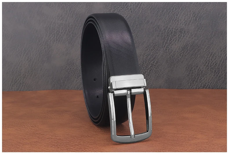 Fashion belts young men pin buckle genuine leather cowhide Waistband high quality white casual jeans ceinture homme B650