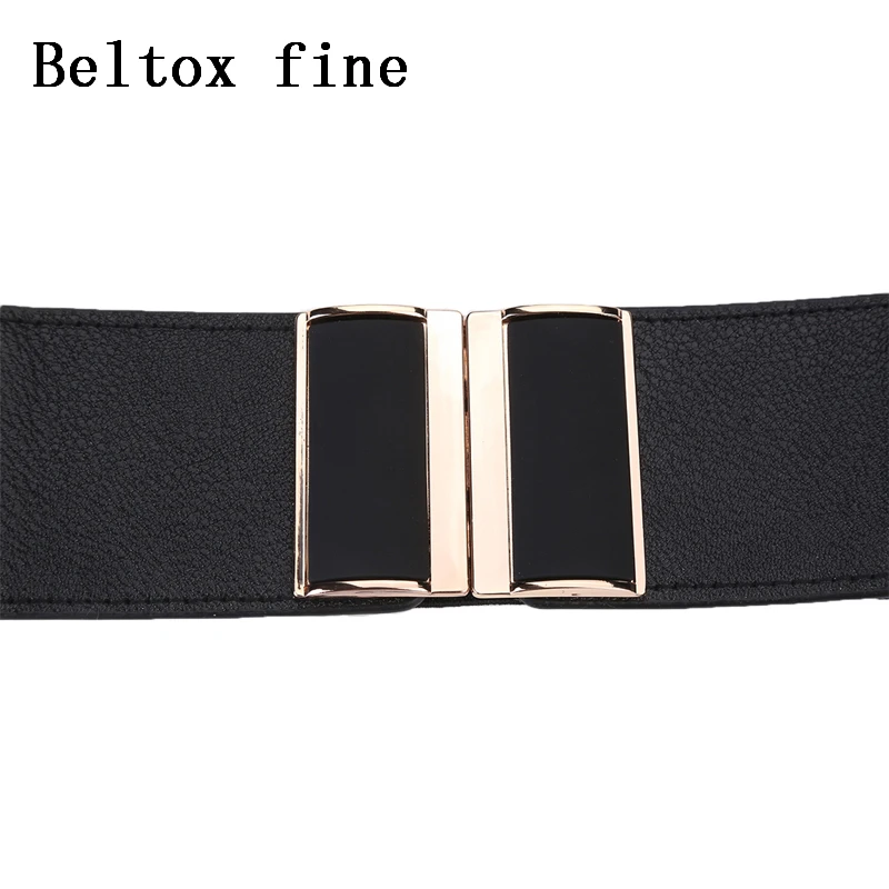 Women's Elastic Wide Waistband Fashion Stretch Waist Girdle Dress Adornment