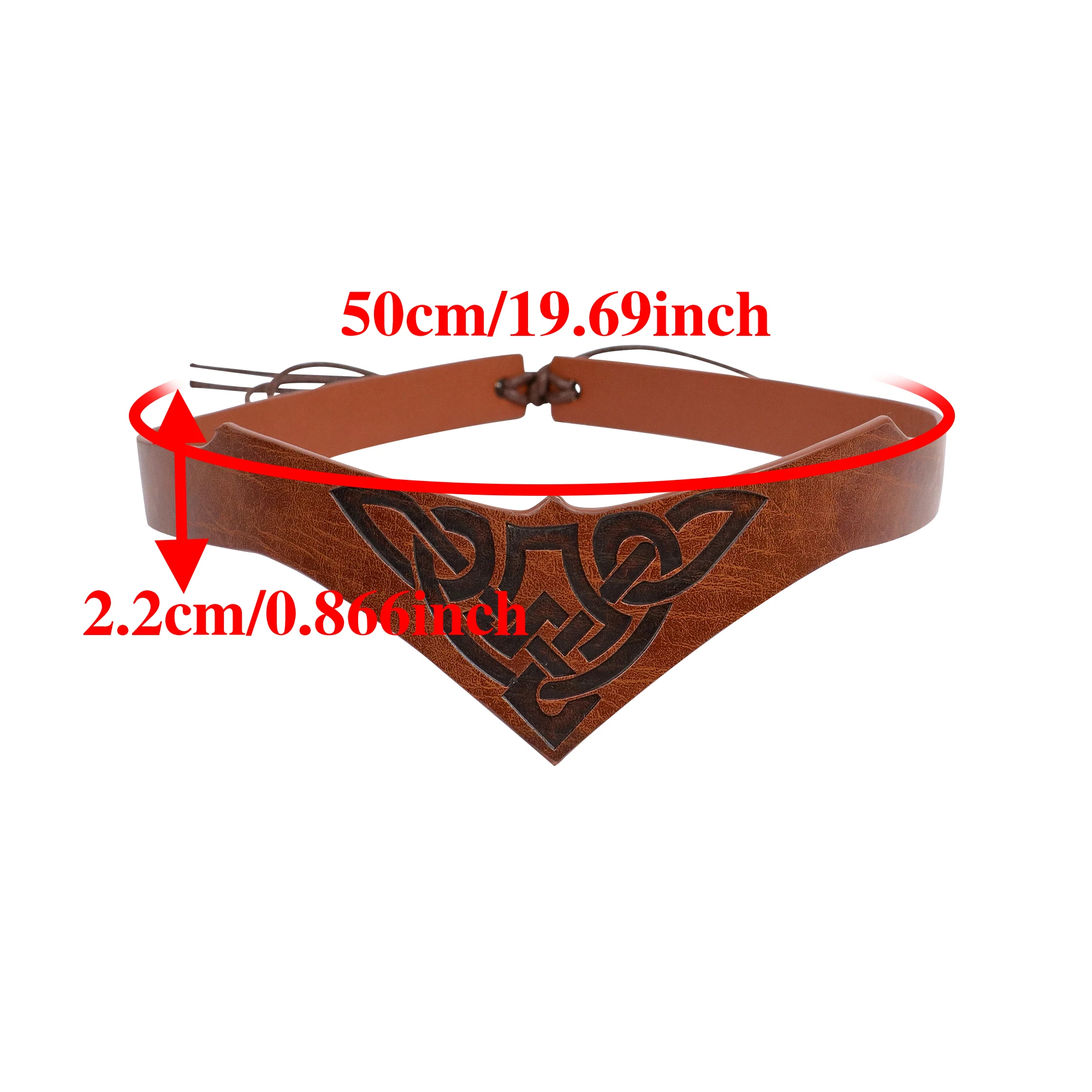 UYEE Waist Cover Bracelet Set Western Cowboy Style Series Waist Cover Decoration Bracelet Decoration Retro Medieval Style Belt