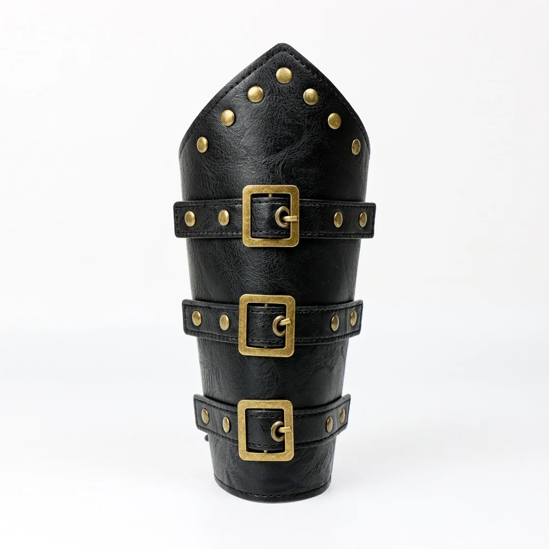 UYEE Renaissance Accessories Men Women Viking Medieval Belt Pouch Leather Bracers Viking Costume Men Accessories for Halloween