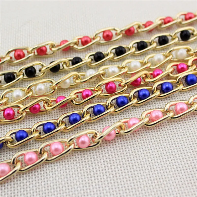 Women Fashion Imitation Pearl Waist Chain Female Olivet Thin Belts Women Waistband Strap Dress Accessories